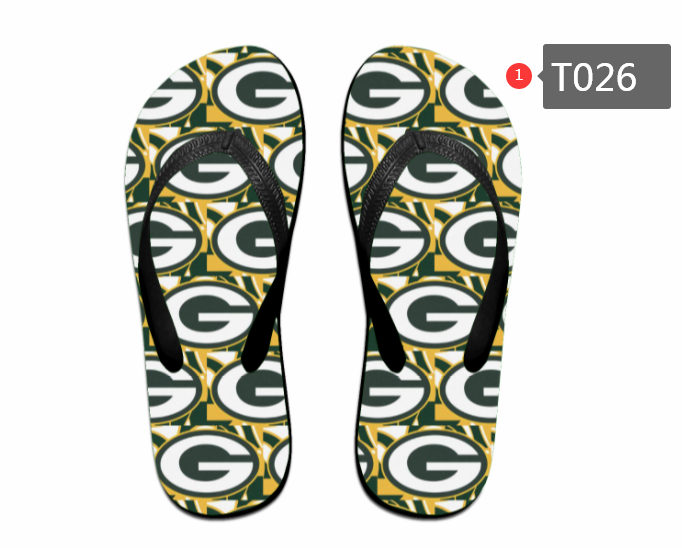 All Sizes Green Bay Packers Flip Flops T026(Pls check description for details)